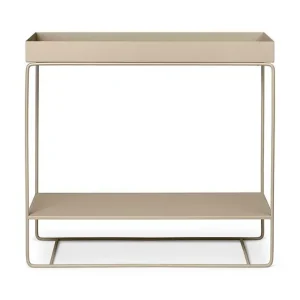 Bestseller ferm LIVING donica ze stelażem Plant Box Two-Tier 80 x 75 x 25 cmkolor beżowy