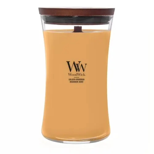 WoodWick Świeca Duża zapachowa Golden Bourbon Tylko do końca tygodnia