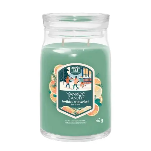 Wybór klientów Yankee Candle Holiday Winterfest Świeca Duża zapachowa