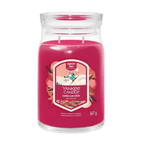 Yankee Candle Santa On Skis Świeca Duża zapachowa Taniej