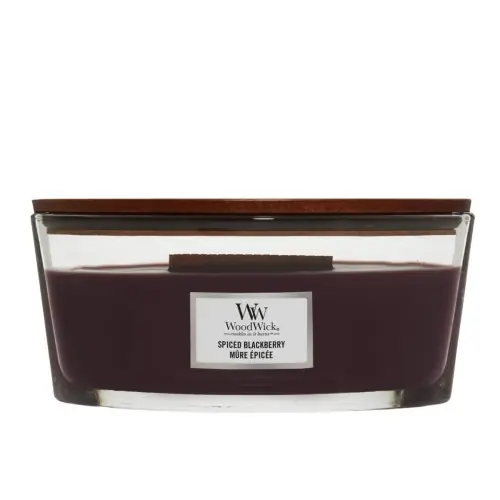 WoodWick Spiced Blackberry Świeca Elipsa zapachowa Kup teraz