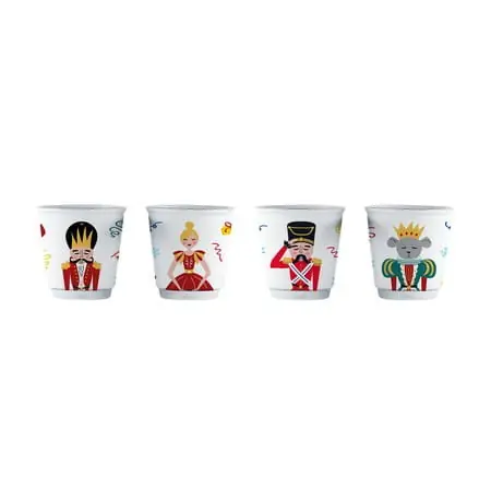 Zamów dziś Zestaw 4 filiżanek do espresso Bialetti 90ml