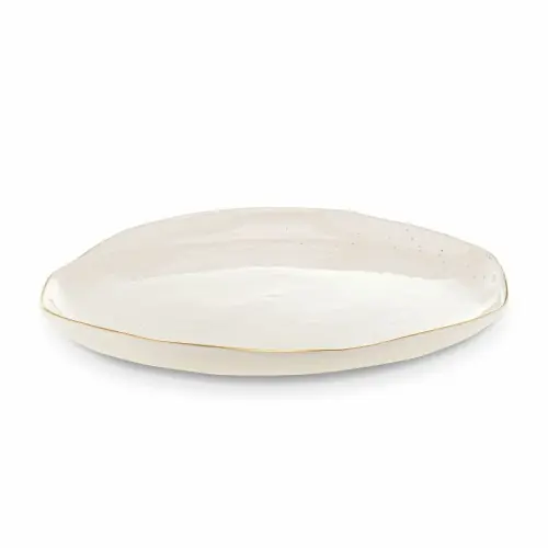 Łatwy zwrot Talerz obiadowy porcelanowy Glossy 25 cm