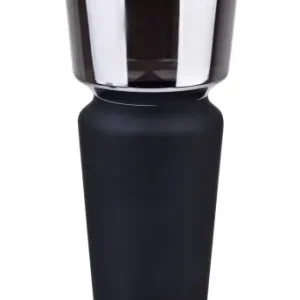 Wazon ceramiczny dekoracyjny czarny 30 cm Ekspresowa dostawa