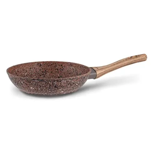 Zamów dziś Patelnia na indukcję aluminiowa granitowa z powłoką marmurową 20cm