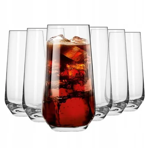 Komplet 6 szklanek LongDrink SPLENDOUR KROSNO 480ml Nowy