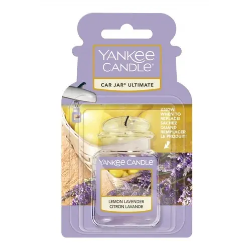 Darmowa dostawa Yankee Candle Lemon Lavender Car Jar Ultimate Zawieszka