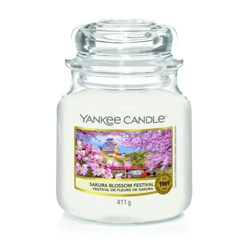 Yankee Candle Sakura Blossom Festival Świeca Średnia Ostatnia szansa