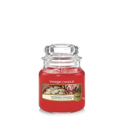 Yankee Candle Peppermint Pinwheels Słoik Mały 104 gr Sprawdź teraz