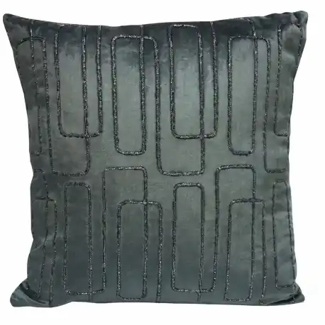 Poduszka dekoracyjna do salonu 45x45 cm z weluru w stylu glamour Nie przegap