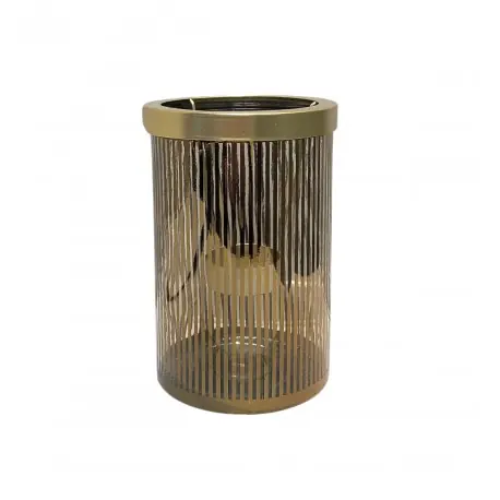 Golden Glow Lantern- Lampion na świecę, złoty, świąteczny h15CM Oferta czasowa