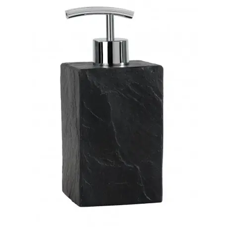 Dozownik do mydła kamienny Shale Collection 8,5 x 7 x 16,5 cm Premium